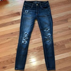 Ripped jeans never worn